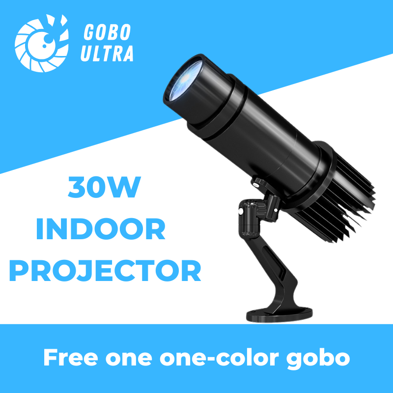 GoboUltra 30w Indoor Projector / 1-12.5ft