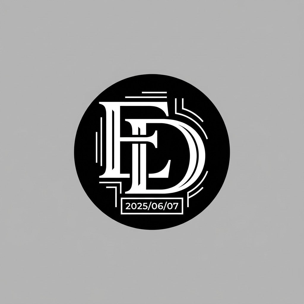GoboUltra GUW-19 Wedding Monogram Gobo - Custom Glass Gobo Lens