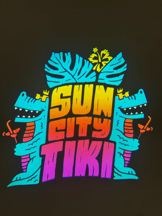 Case Study: Bringing Vibrant Tiki Vibes to Life with Full-Color B-Size Custom Gobos